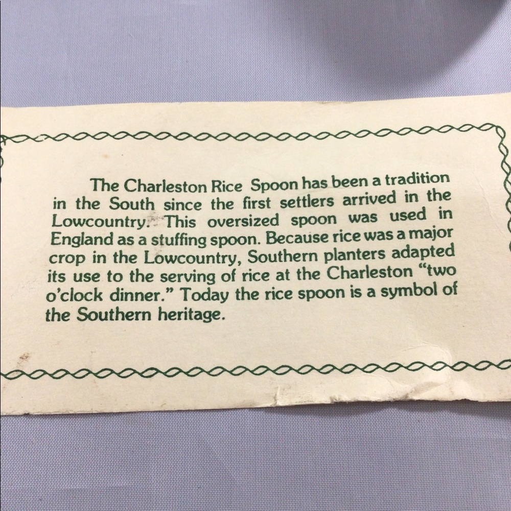 Charleston Rice Spoon - Picture 3 of 7